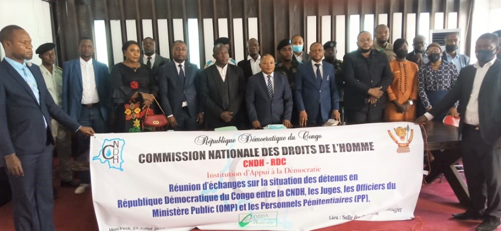 Situation des détenus en RD Congo, le scan des juges, officiers du ministère public et personnels pénitentiaires