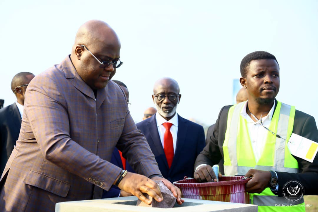 Kinshasa. Félix Tshisekedi inaugure la piste réhabilitée de l’aéroport de Ndolo