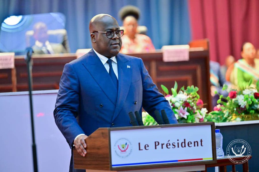 Etat de la Nation. Félix Tshisekedi, de Président sortant à candidat Président Etat de la Nation. Félix Tshisekedi, de Président sortant à candidat Président