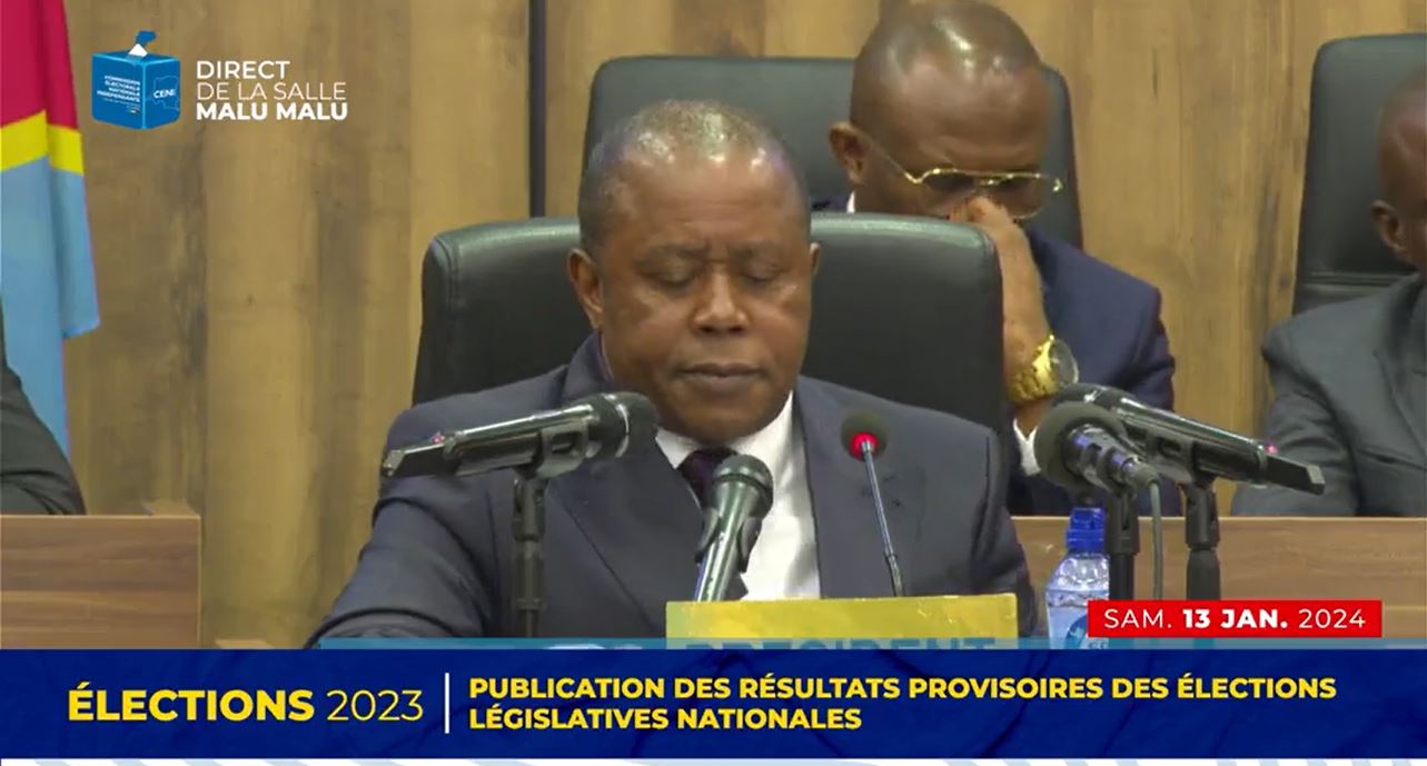 Législatives congolaises de 2023, voici les élus de KINSHASA