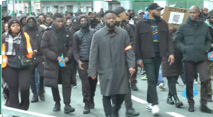 Bruxelles, plus de 2000 personnes dans la rue contre l’expansionnisme de Kagamé