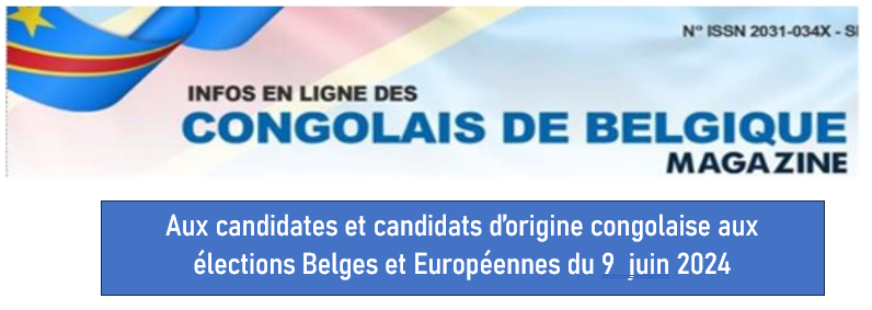Annonce aux candidates et candidats aux élections belges de juin 2024