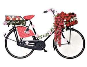 SLINGER BAS FLOWER GARLAND BLOEMENSTRENG ROOD