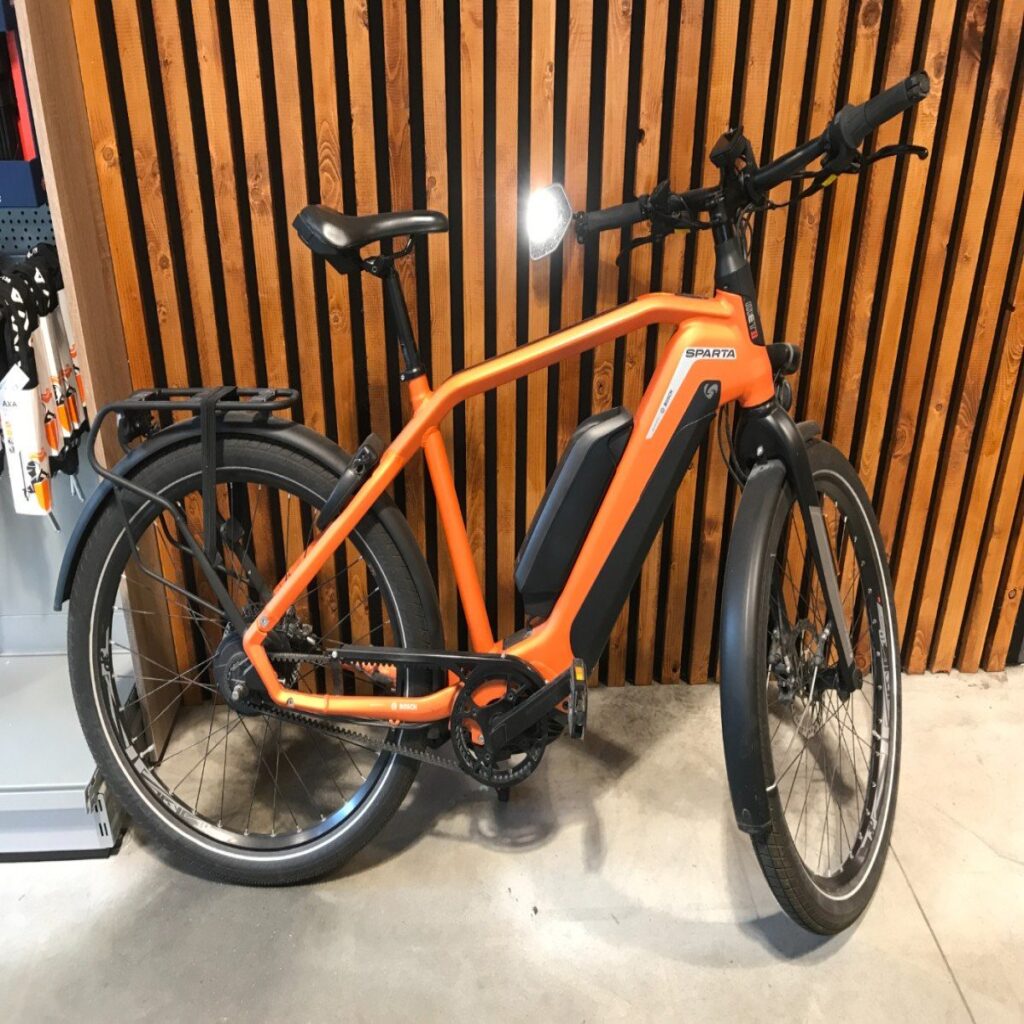 SPARTA d-Burst METb Smart Speed incl. 625Wh + 500Wh Range Heren Sunset Orange Matte 53cm 2022