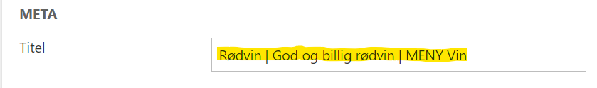 Få styr på dit title-tag 2 Titeltag i CMS og shopsystemt