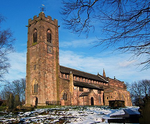 Prestwich, St Marys church