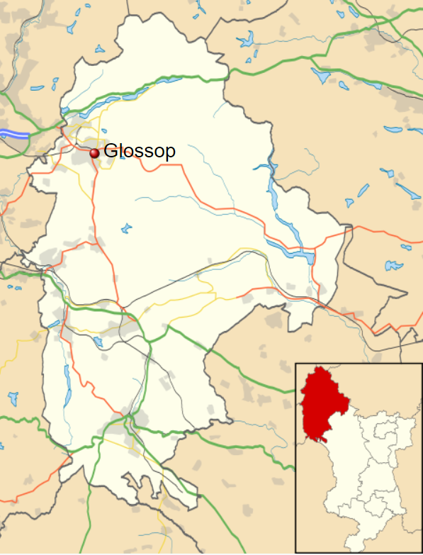 Glossop map