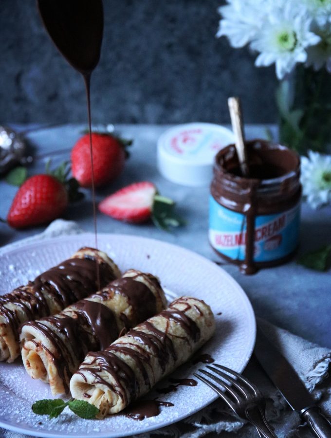 mjölk- och sockerfria pannkakor med mjöl av vete och rotfrukter