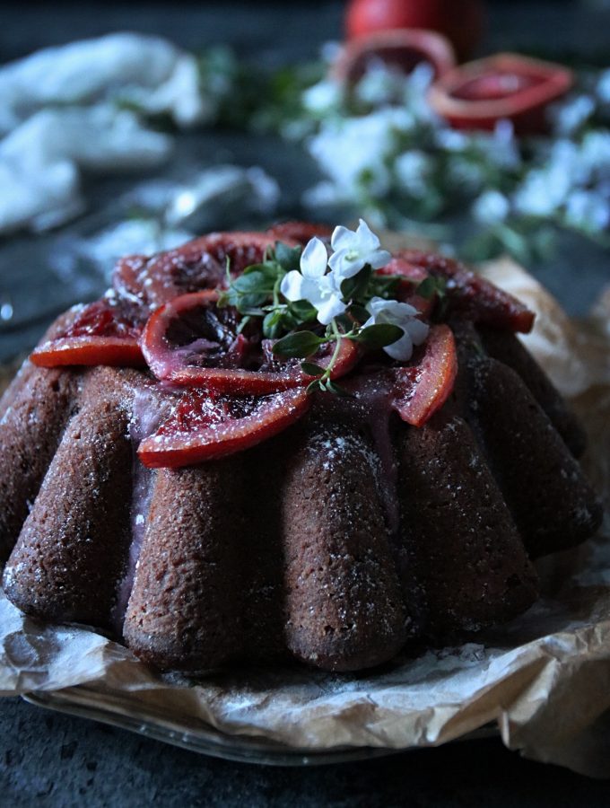 chokladsockerkaka med apelsin