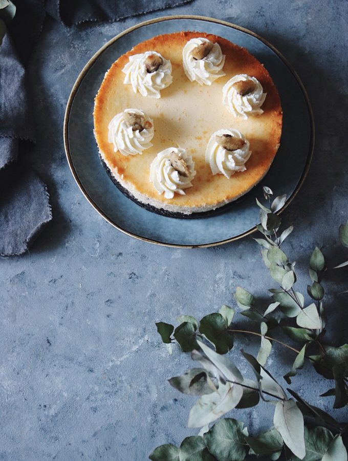 chocolate chip cookie dough cheesecake