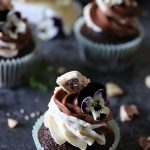 super saftiga choklad mocka cupcakes