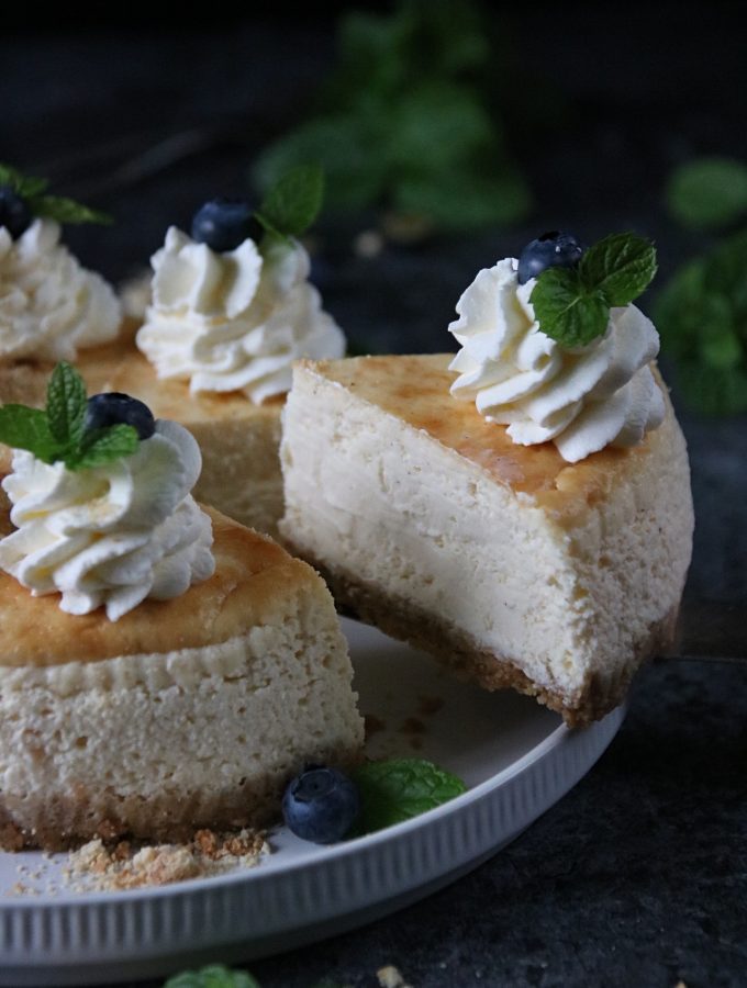 krämig cheesecake