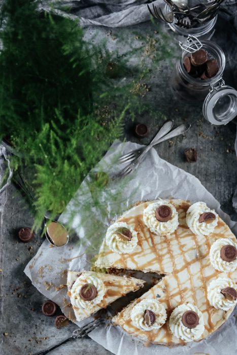 no-bake Center cheesecake