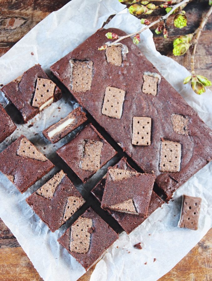 brownies med sandwich bites