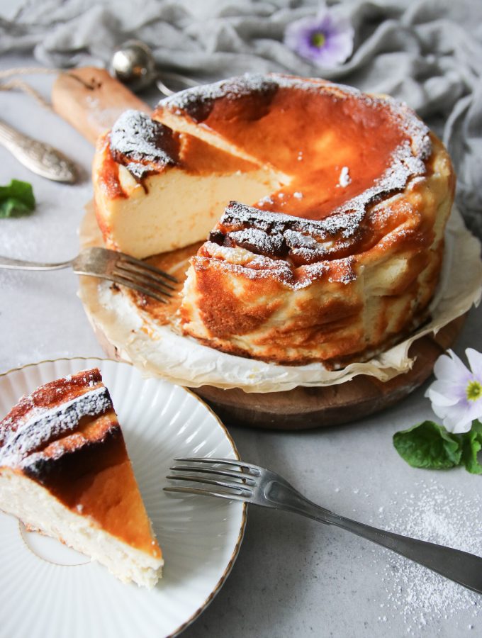 bränt cheesecake