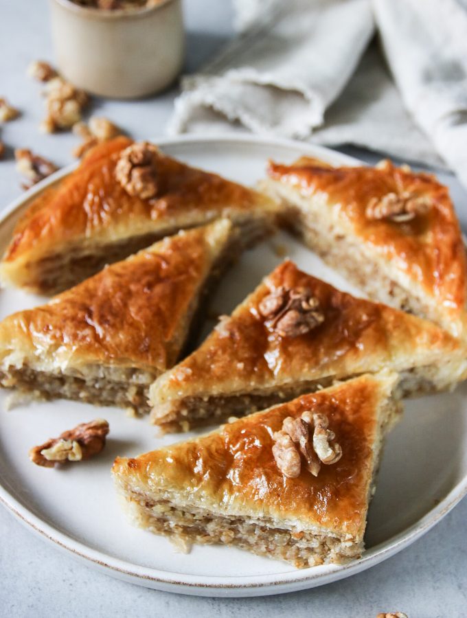 Baklava med valnötter - balkan recept 