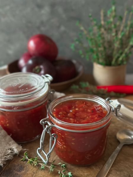 tomatmarmelad med sting