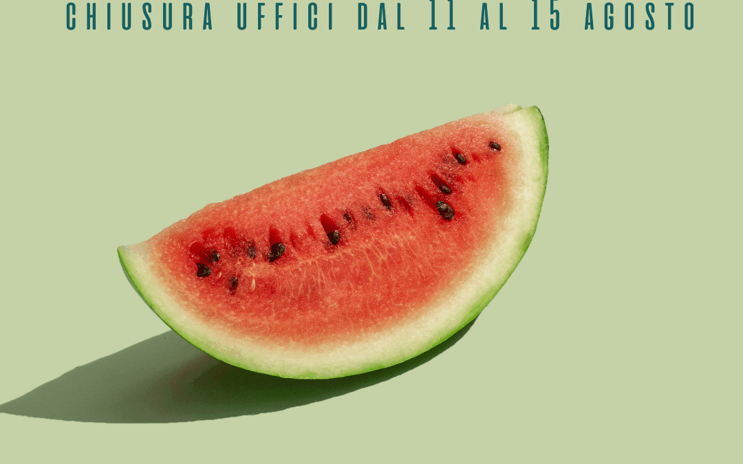 Orari uffici mese di Agosto 2025 Cooperativa Labor