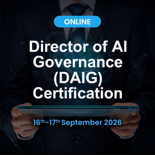 Director Of Ai Governance Daig Certification Copenhagen