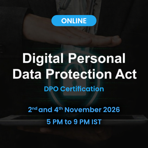 Dpdpa Lead Implementer Certification 2nd-3rd November 2026