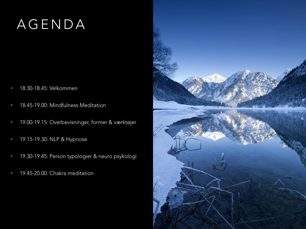 Copenhagen Life Coach - Meditation & Inspiration's aftener Copenhagen Life Coach - Meditation & Inspiration's aftener