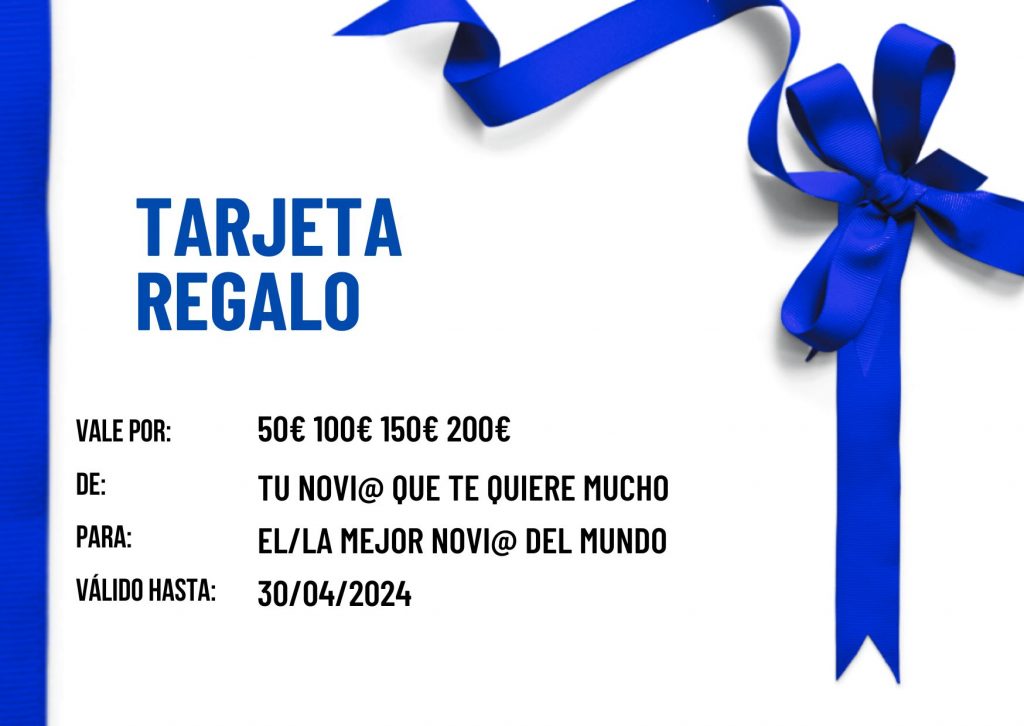 Tarjeta regalo