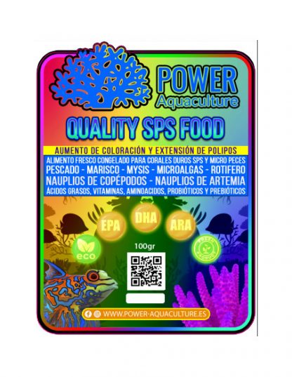 Power Aquaculture Quality SPS Food (100gr)