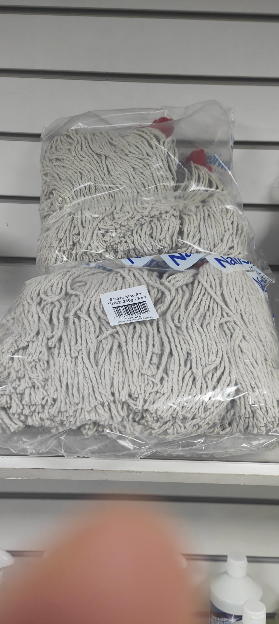 Red mop Heads (5Pack)