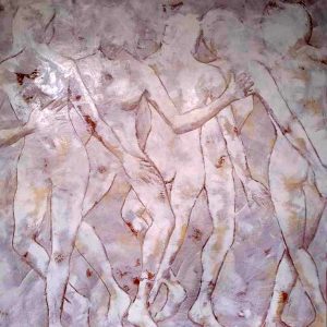 Le tourbillon de la vie est une peinture originale de Corinne Malfreyt