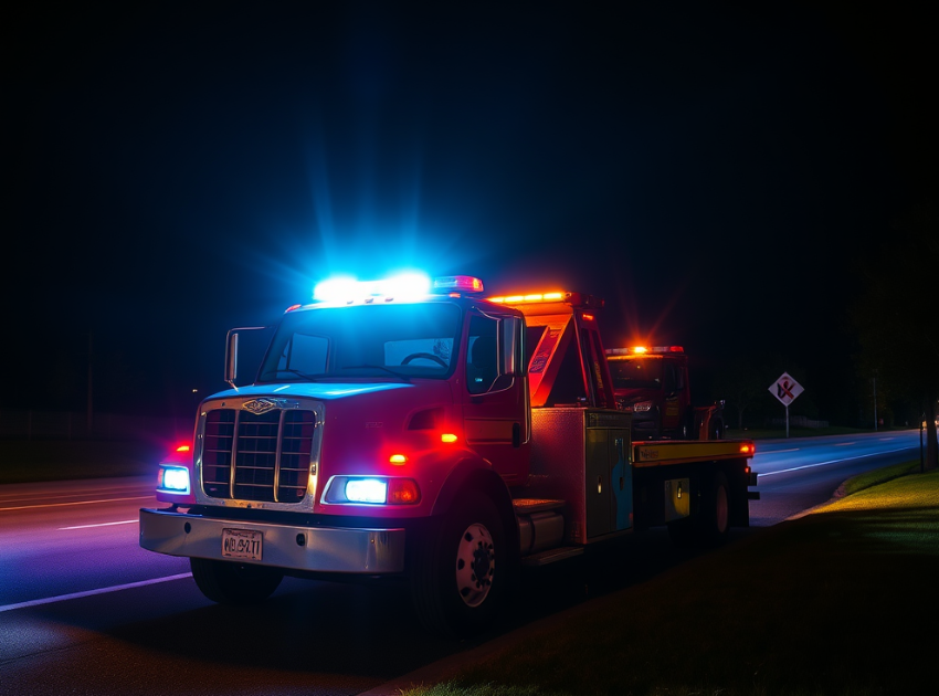 Emergency towing in Cork during late-night hours