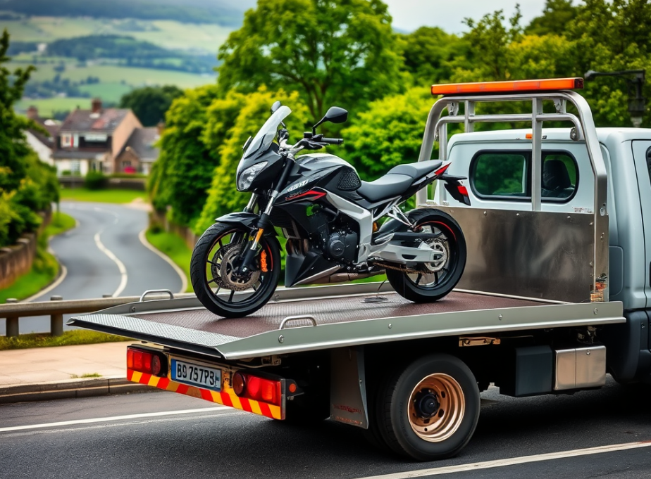 Cork towing company offering specialized motorcycle recovery services.