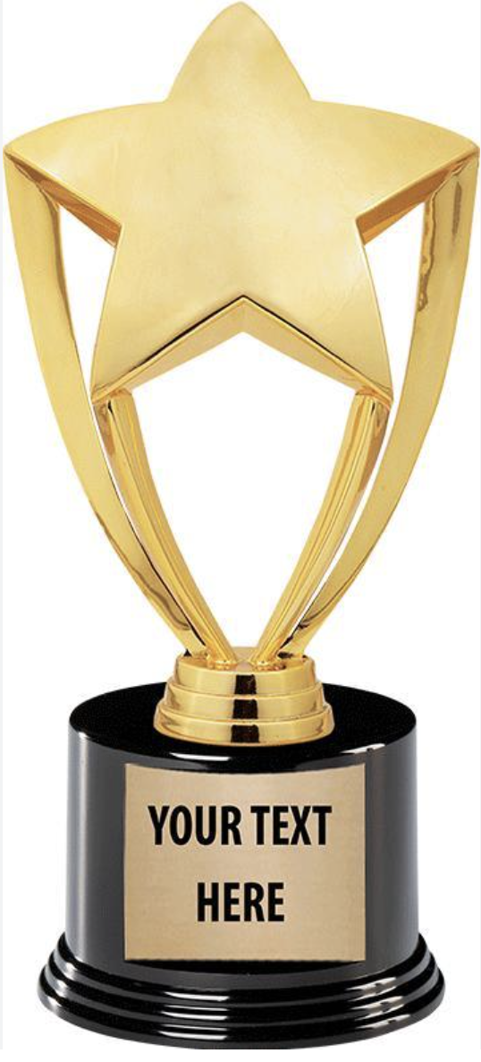 Custom Gold Trophy