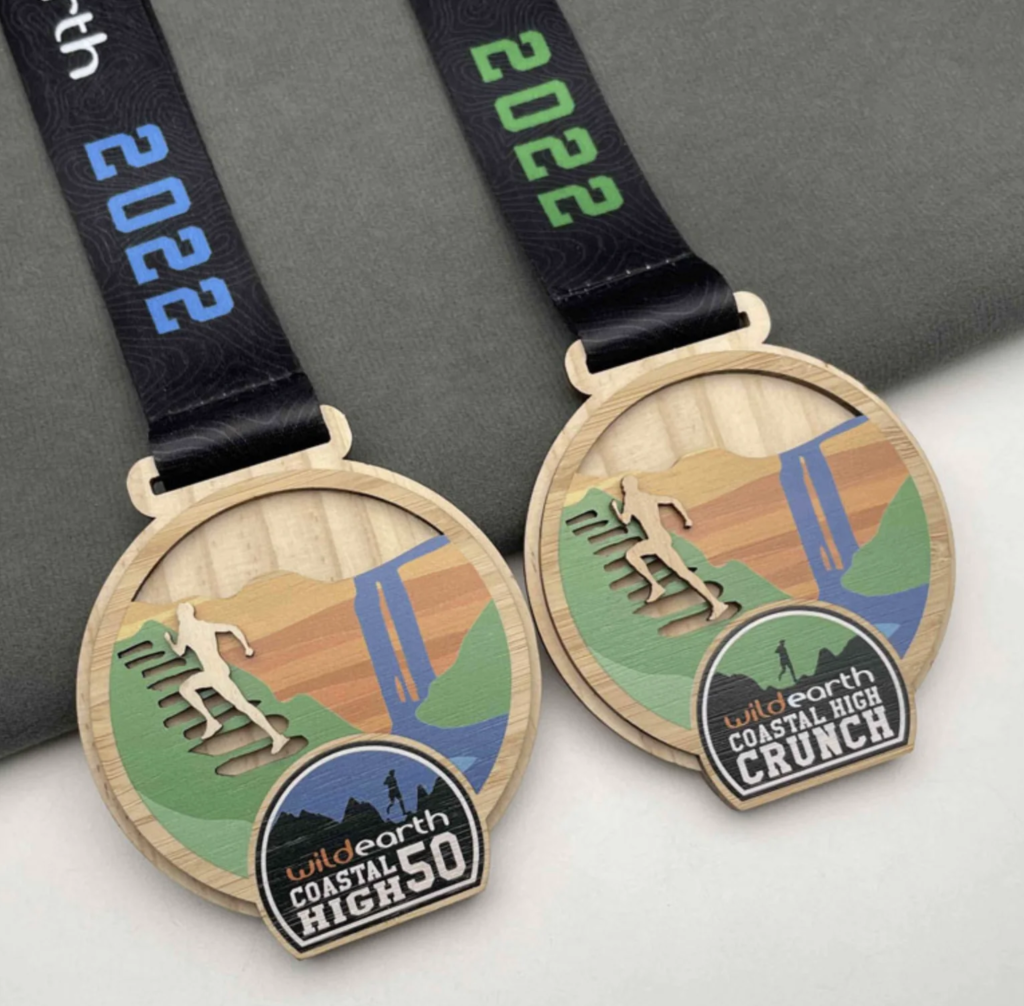 wooden medals