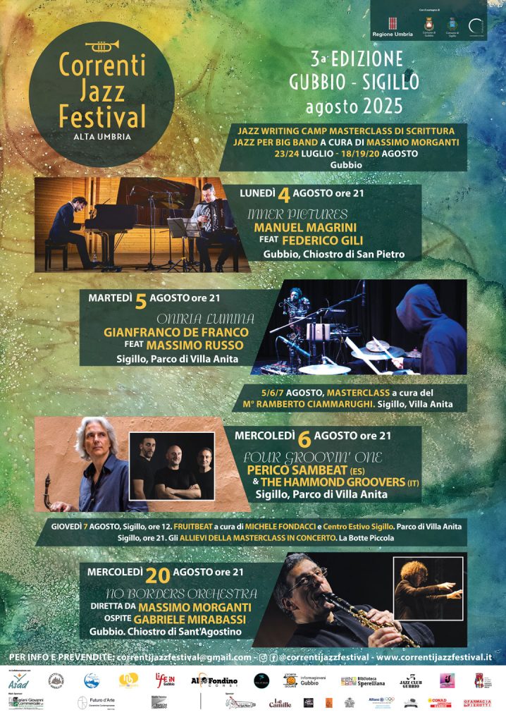 Manifesto Correnti Jazz Festival 2025