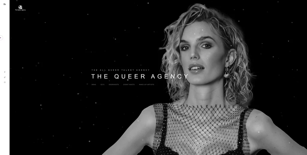 The Queer Agency heeft hun website laten maken