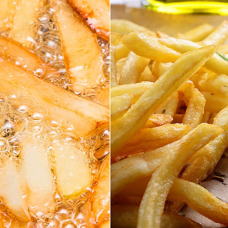 Pommes frites air fryer