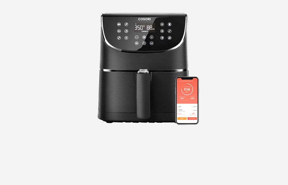 Airfryer cosori smart forside mobil