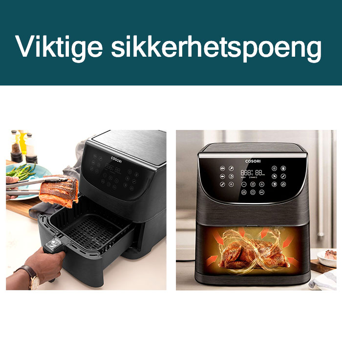 Viktige sikkerhetspoeng