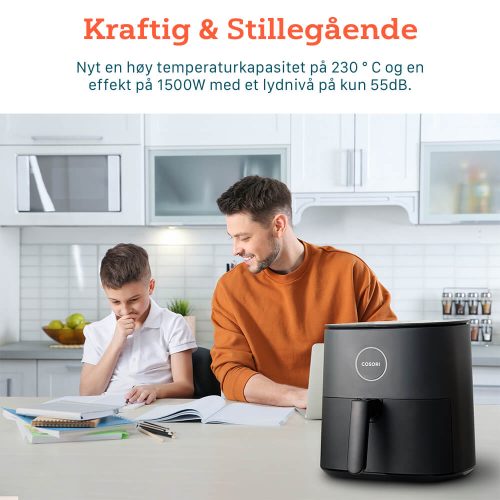 Cosori pro airfryer lyd