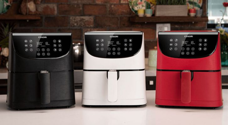 cosori airfryer 3 farger