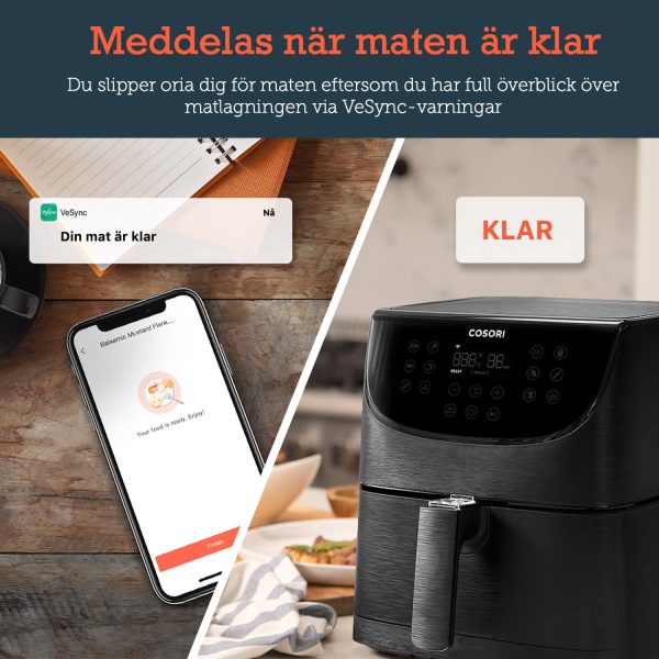 Svart cosori smart test