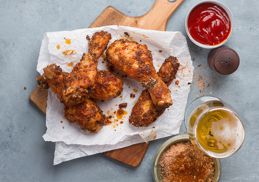 Kyllinglår med hvitløk og sitron 2 airfryer oppskrifter