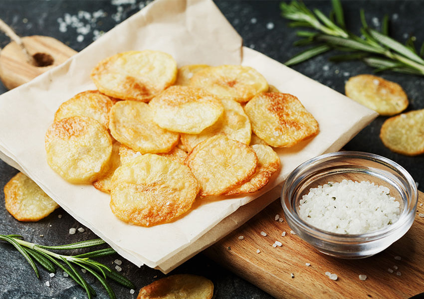 potatis chips airfryer recept cosori