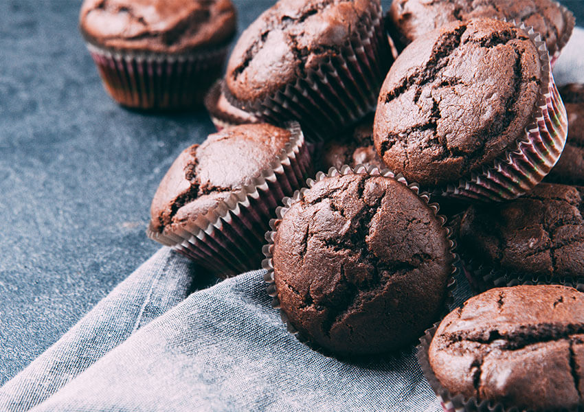 Sjokolademuffins espresso airfryer oppskrifter