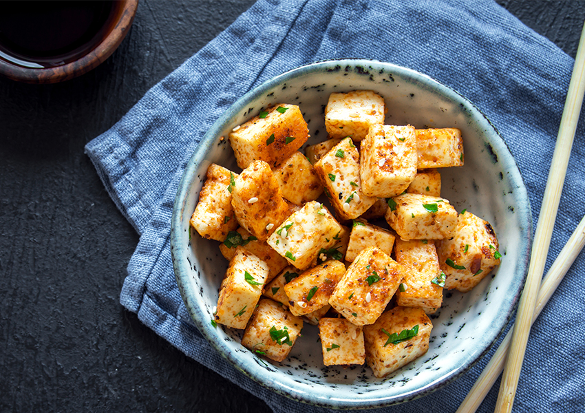 Spröd tofu cosori airfryer recept