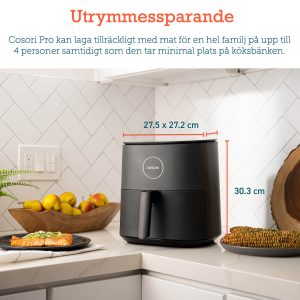 Sverige test airfryer cosori pro