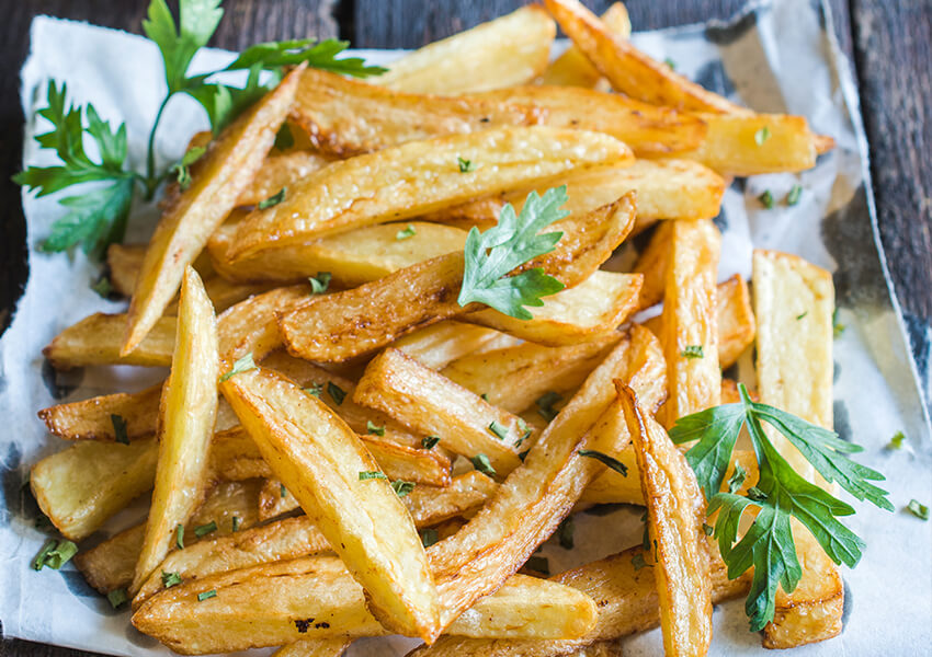 pommes frites airfryer recept cosori