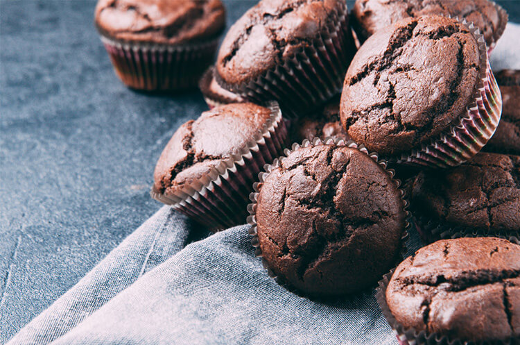 Chockladmuffins espresso airfryer recept cosori