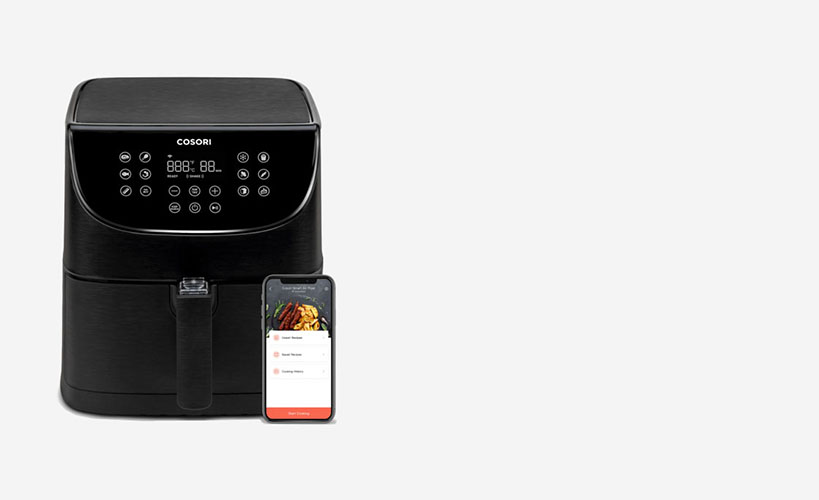 Smart airfryer tablet