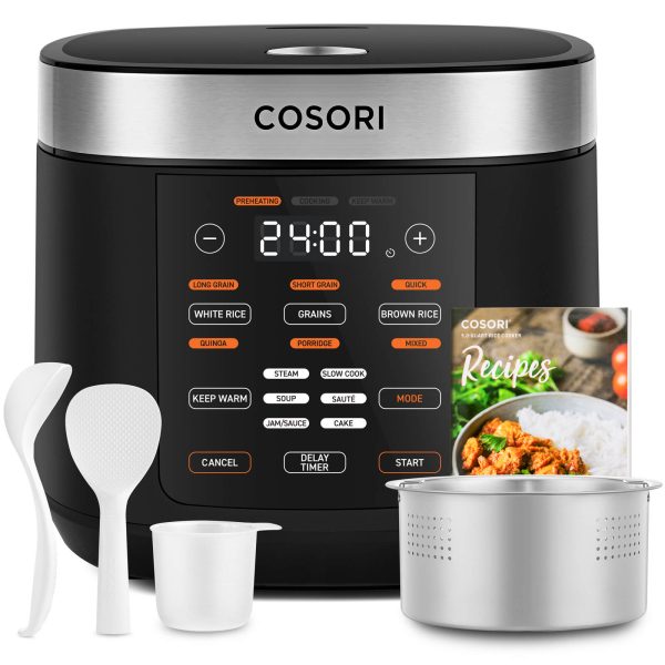 Cosori Multi-Cooker alt tilbehør og kogebog (1)